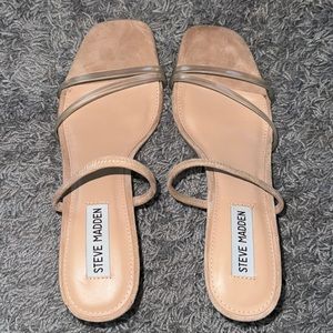 Steve Madden nude heel size 8.5